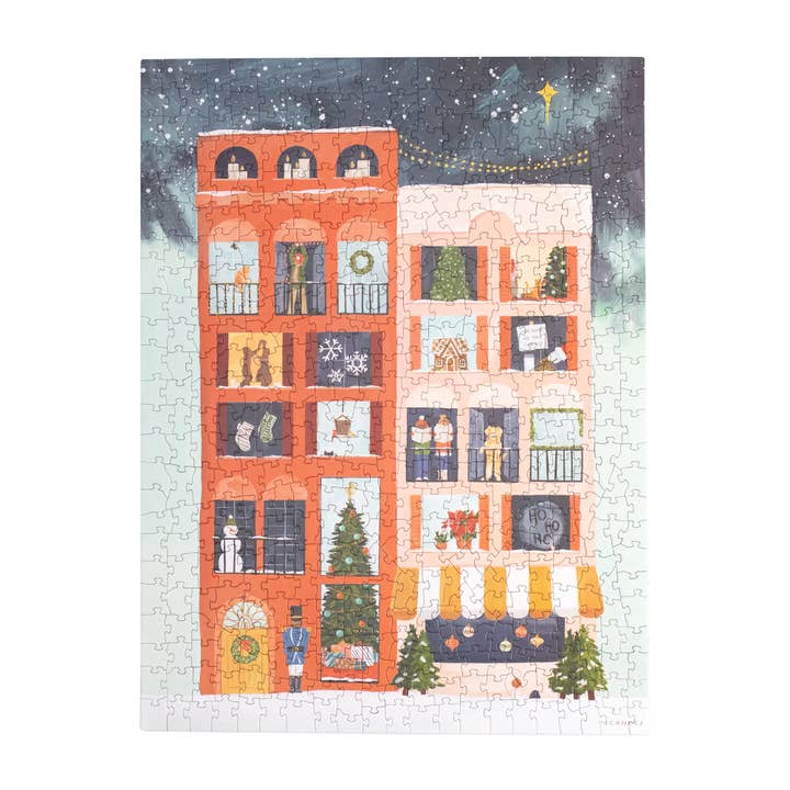 1canoe2 | One Canoe Two Paper Co. - Wholesale Puzzle - Adult - Christmas in the City - 500 Piece Jigsaw Puzzle3