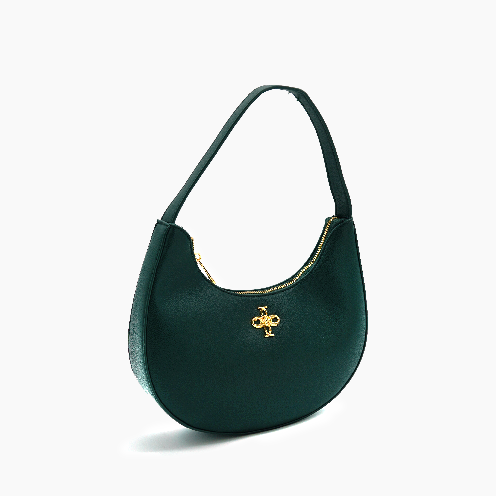 Like Dreams – wholesale Väska med handtag – Dam – Läder Innerficka med Dragkedja Noemie Halvmåne Axelväska1