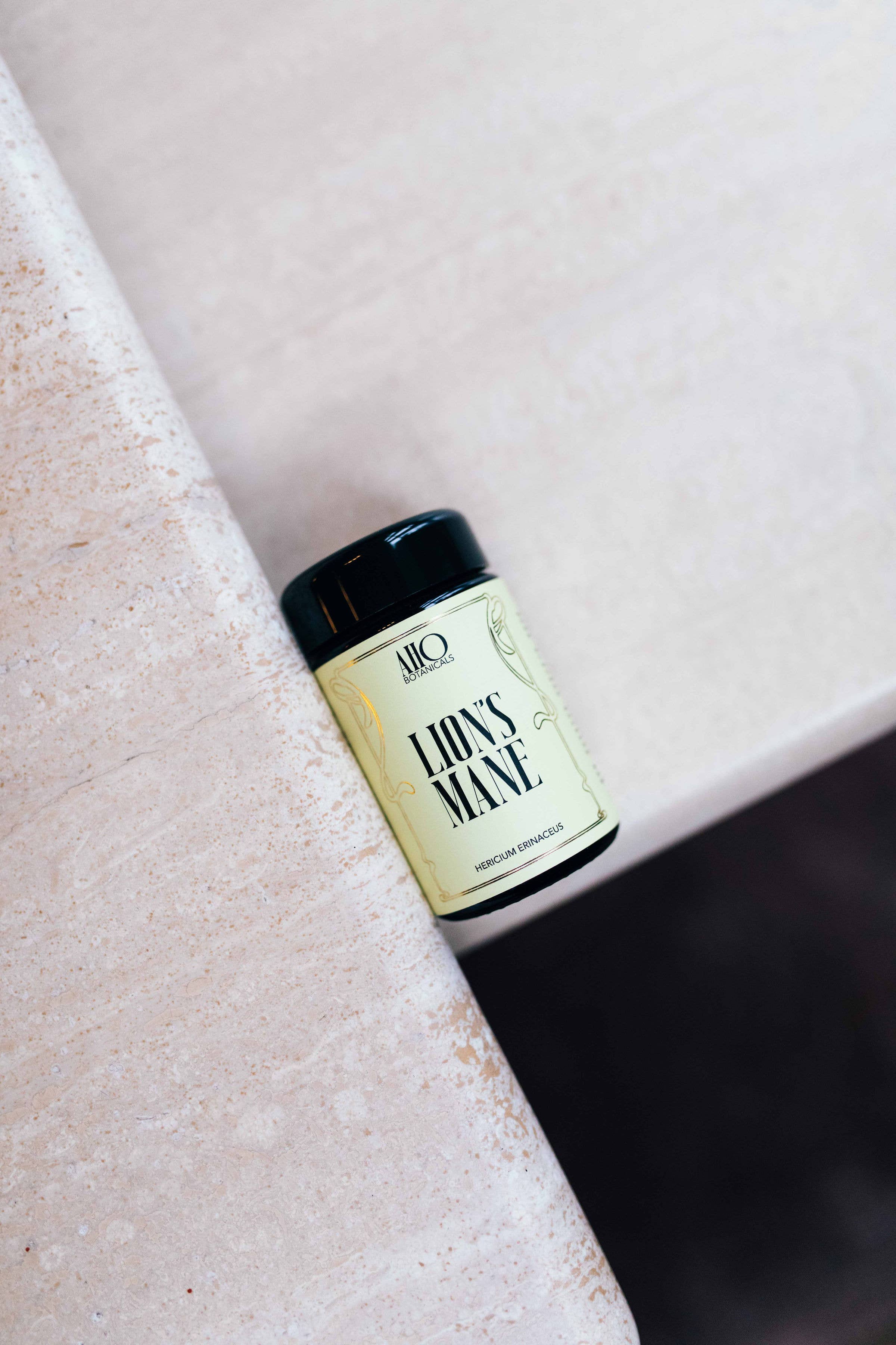 Aho Botanicals – wholesale Oralt tillskott/Vitamin – LEJONMAN ✺ ENERGI + FOKUSKUR