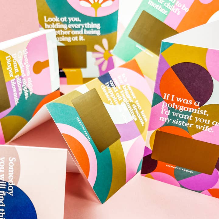 Inklings Paperie - Wholesale Encouragement Card - Scratch-off Card - Never Too Late - Encouragement10