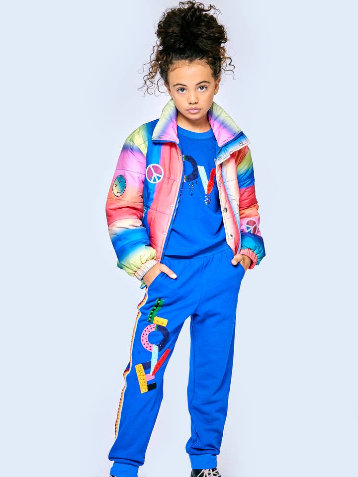 SUDADERA LOVE L/S CON BORDE DE GANCHILLO para venta al por mayor de Hannah Banana , Baby Sara