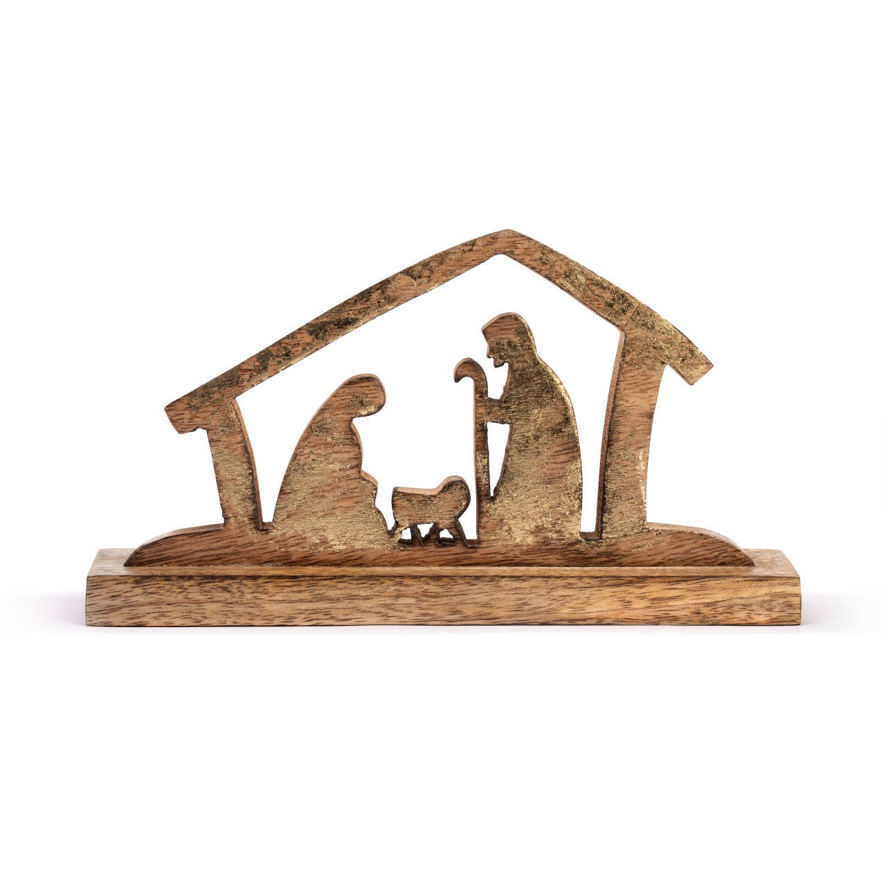 DEMDACO - Wholesale Nativity Scene Decor - Wood Holy Family Figure3