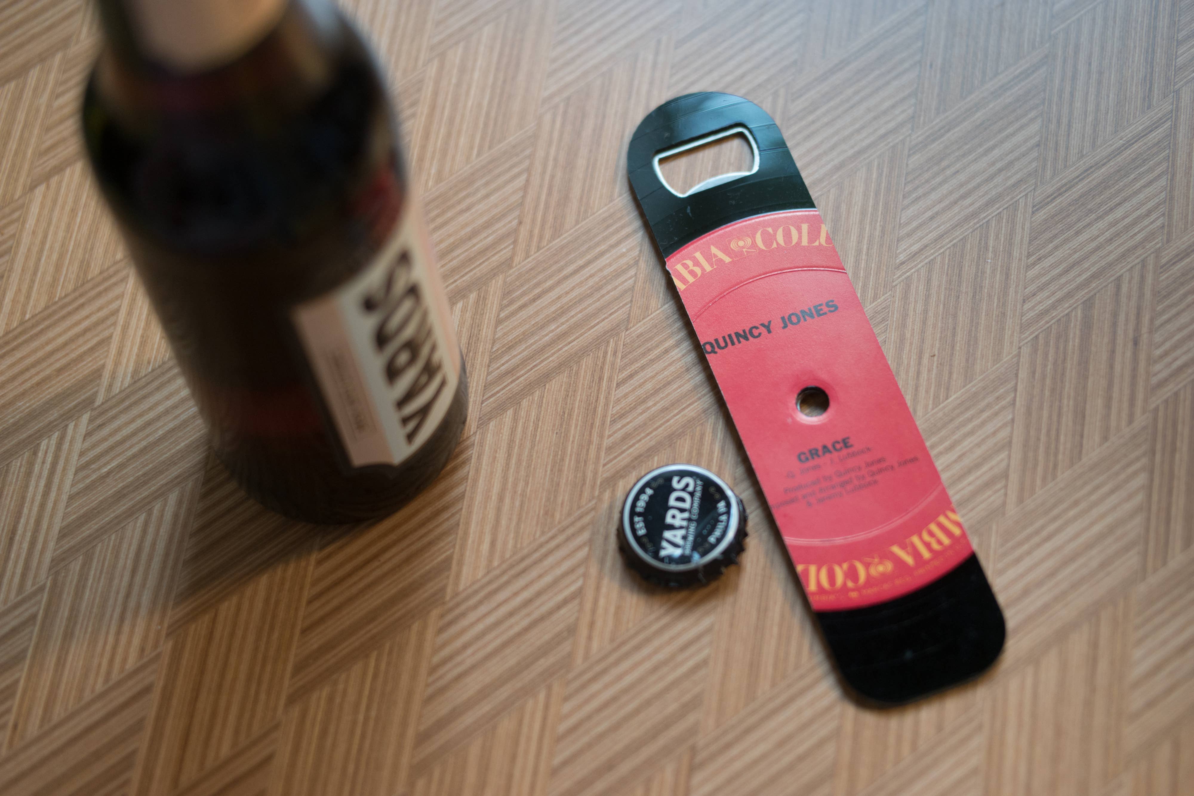 Vinylux - Wholesale Bottle/Wine Opener - Magnetic Vinyl Record Bottle Openers1