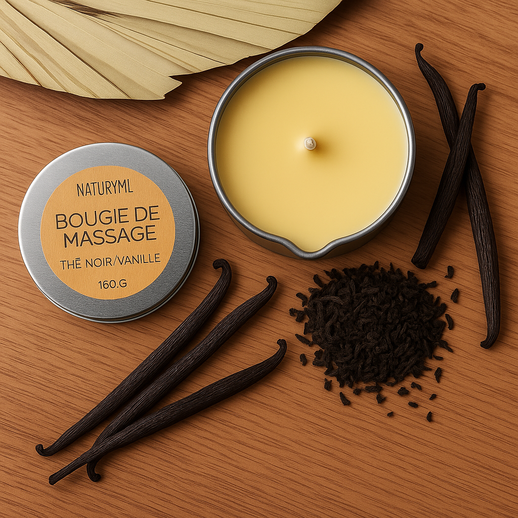 Naturayl - Wholesale Travel Candles - Massage Candle - relaxation massage - 2 scents to choose from1