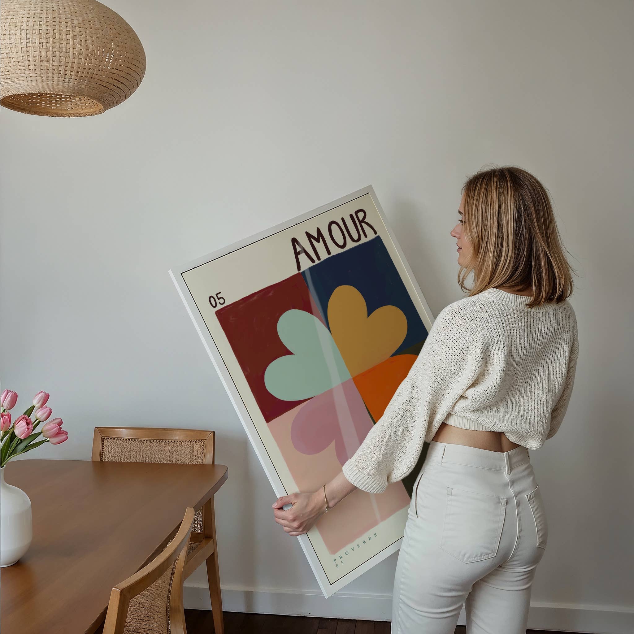 Kate Fox Design - Wholesale Art Print - Autumn Love, Art Print, Colourful Art, Fun Art, Home Decor1