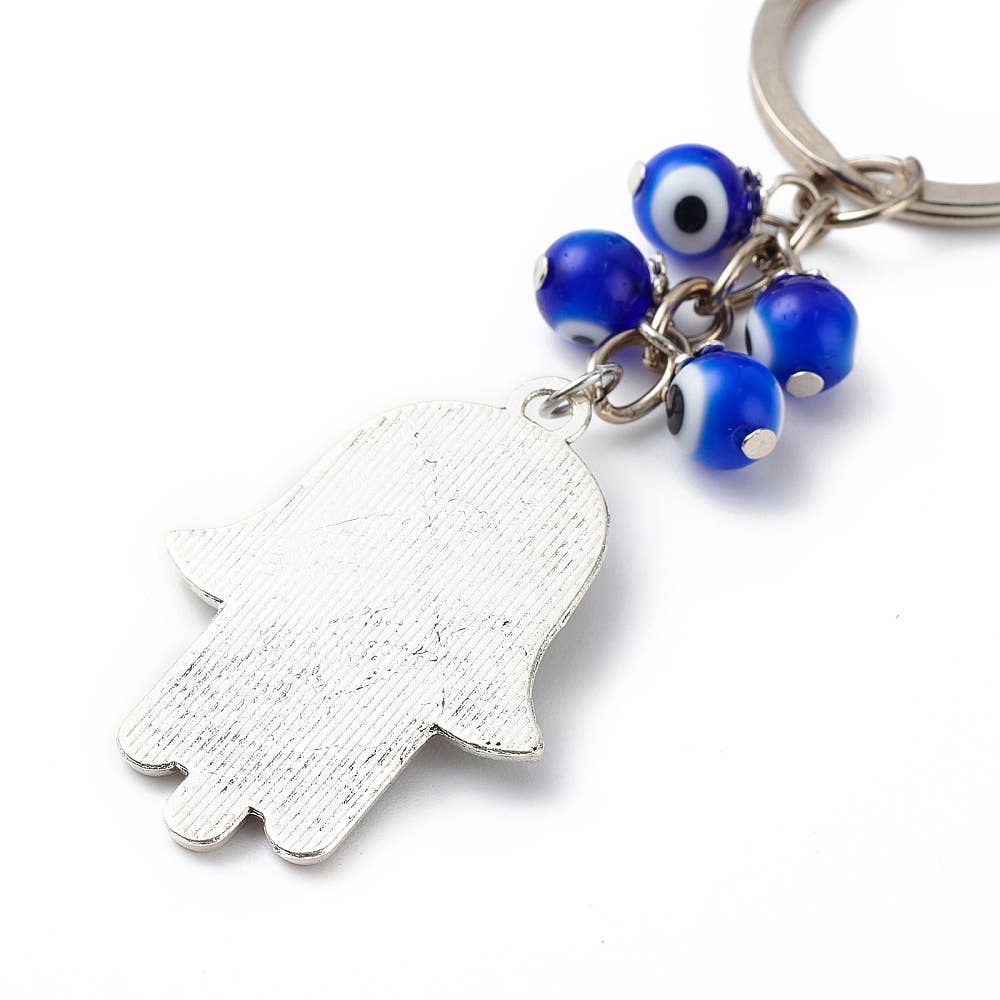 VIE – wholesale Keychain – Unisex – Evil Eye Hamsa Hand Keychain2