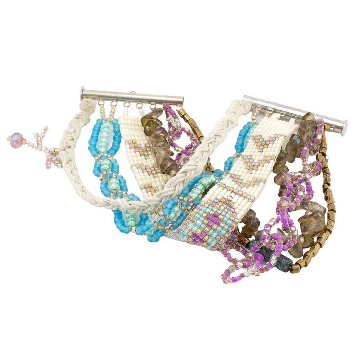 Bracciale Molly (colori disponibili) per la vendita all'ingrosso da parte di Women of Hope Guatemala