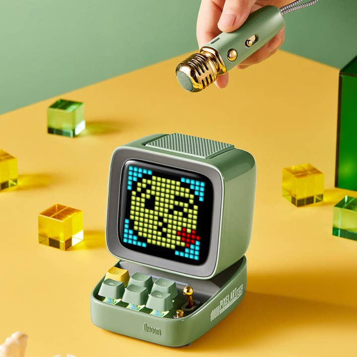 RESET CLUB - Wholesale Speakers - DIVOOM SPEAKER DITOO MIC BLUETOOTH GREEN3