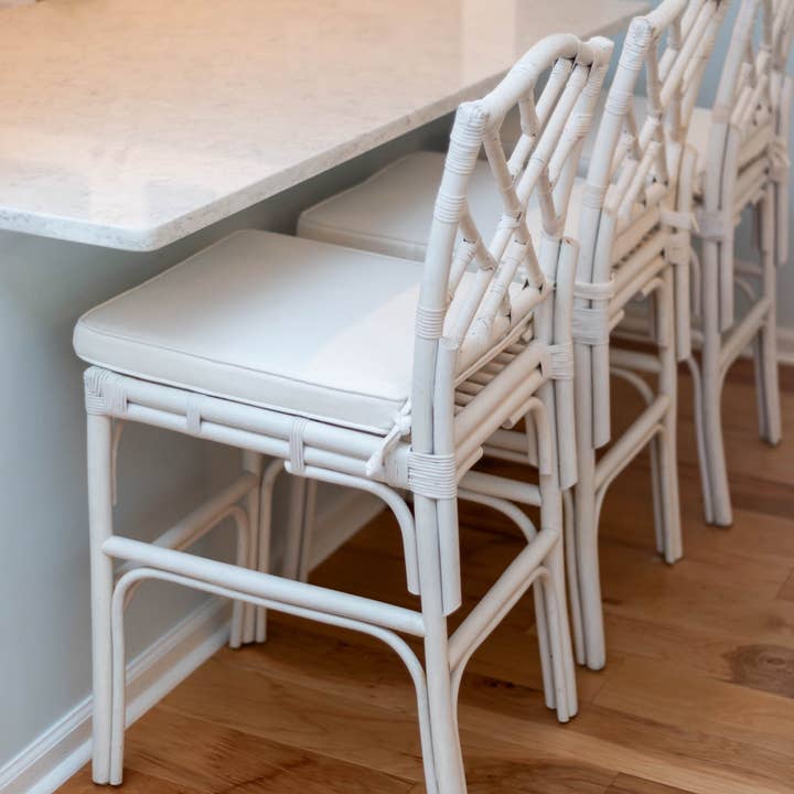 Harrow Counter Stool - White for wholesale by Auden & Avery