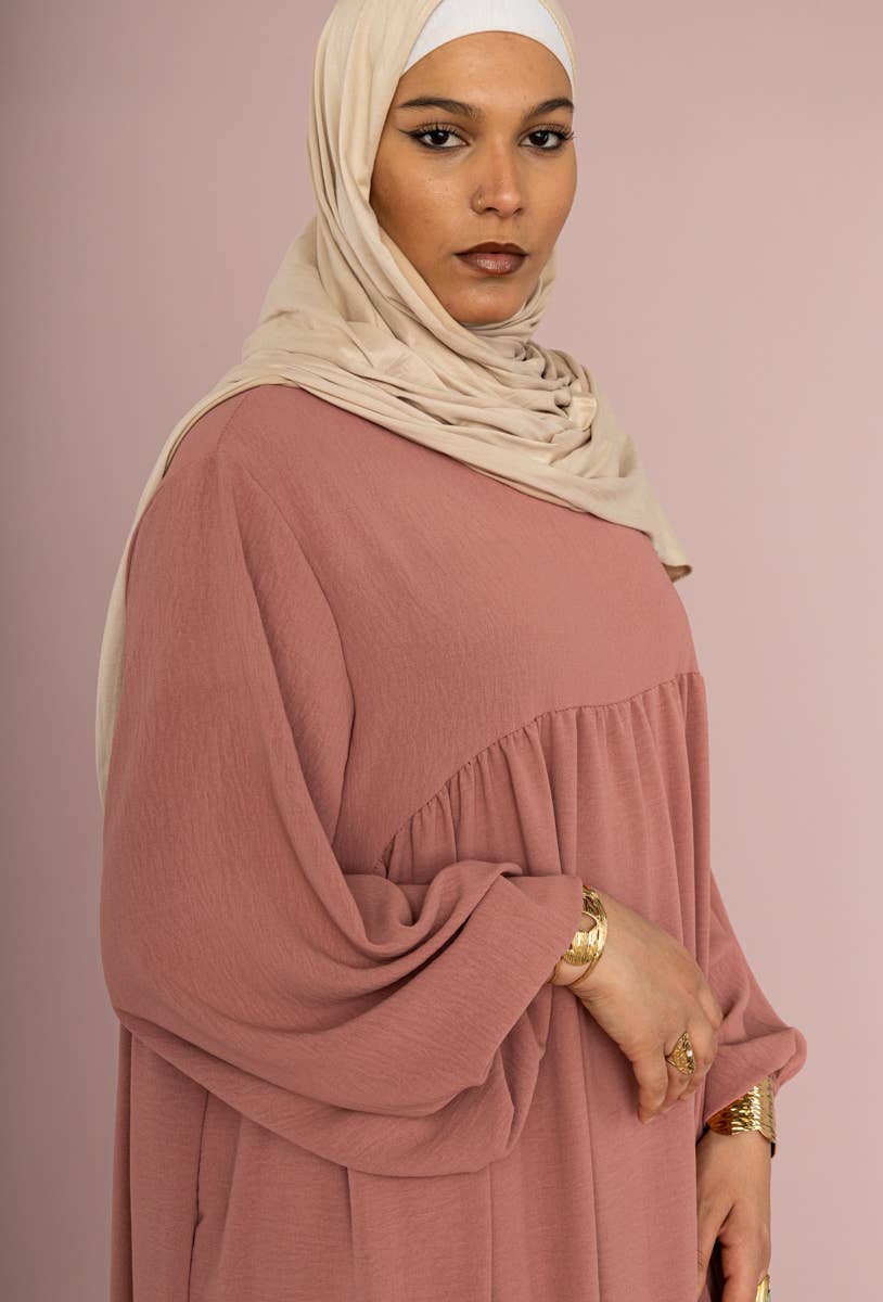 IDEAL OUTFIT - Wholesale Kaftan - Dames - Abaya met ballonmouwen model ref:2379jazz voor dames16