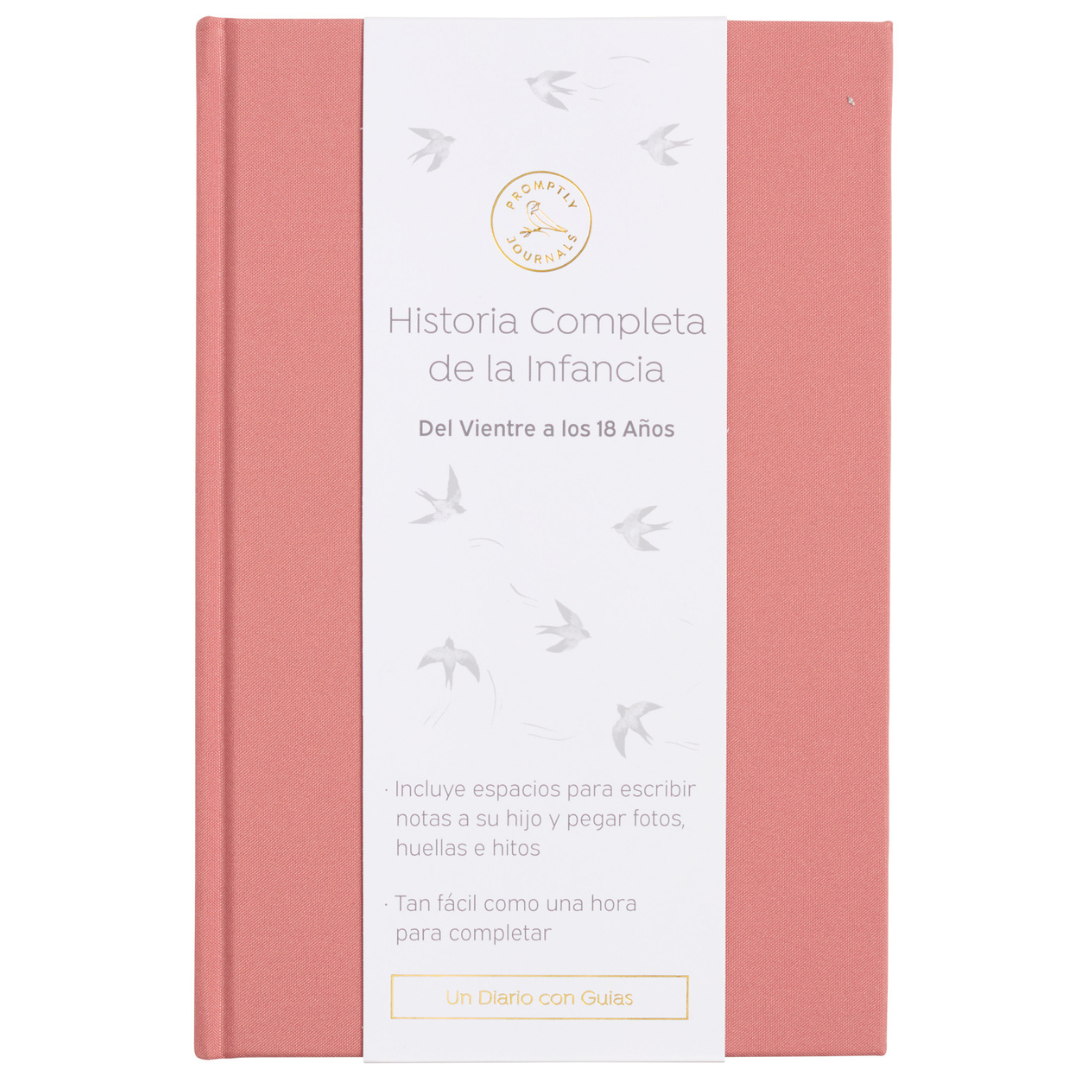 Promptly Journals – Großhandel Tagebuch – Historia Completa de la Infancia - Geschichte der Kindheit auf Spanisch8