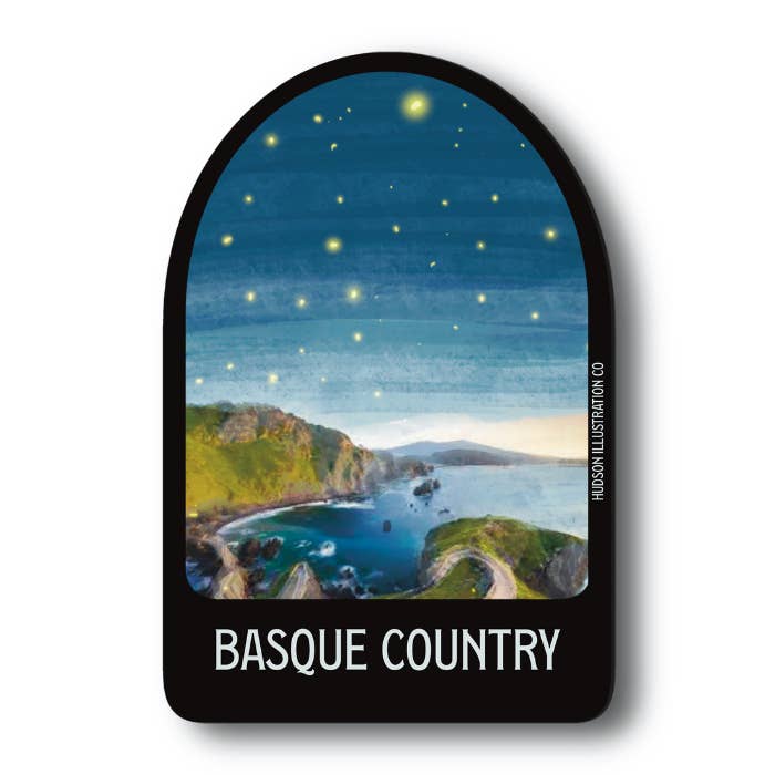 About Town Co - Wholesale Sticker - Basque Country Sticker/Magnet/Print/Postcard