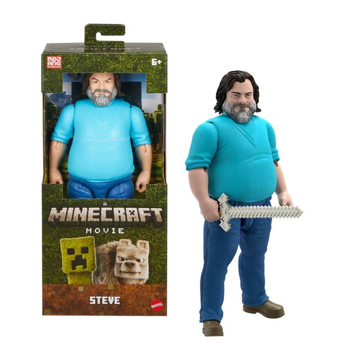 Entertainment Earth - Wholesale Figurine Toy - Kids - A Minecraft Movie Large Scale Steve Action Figure7