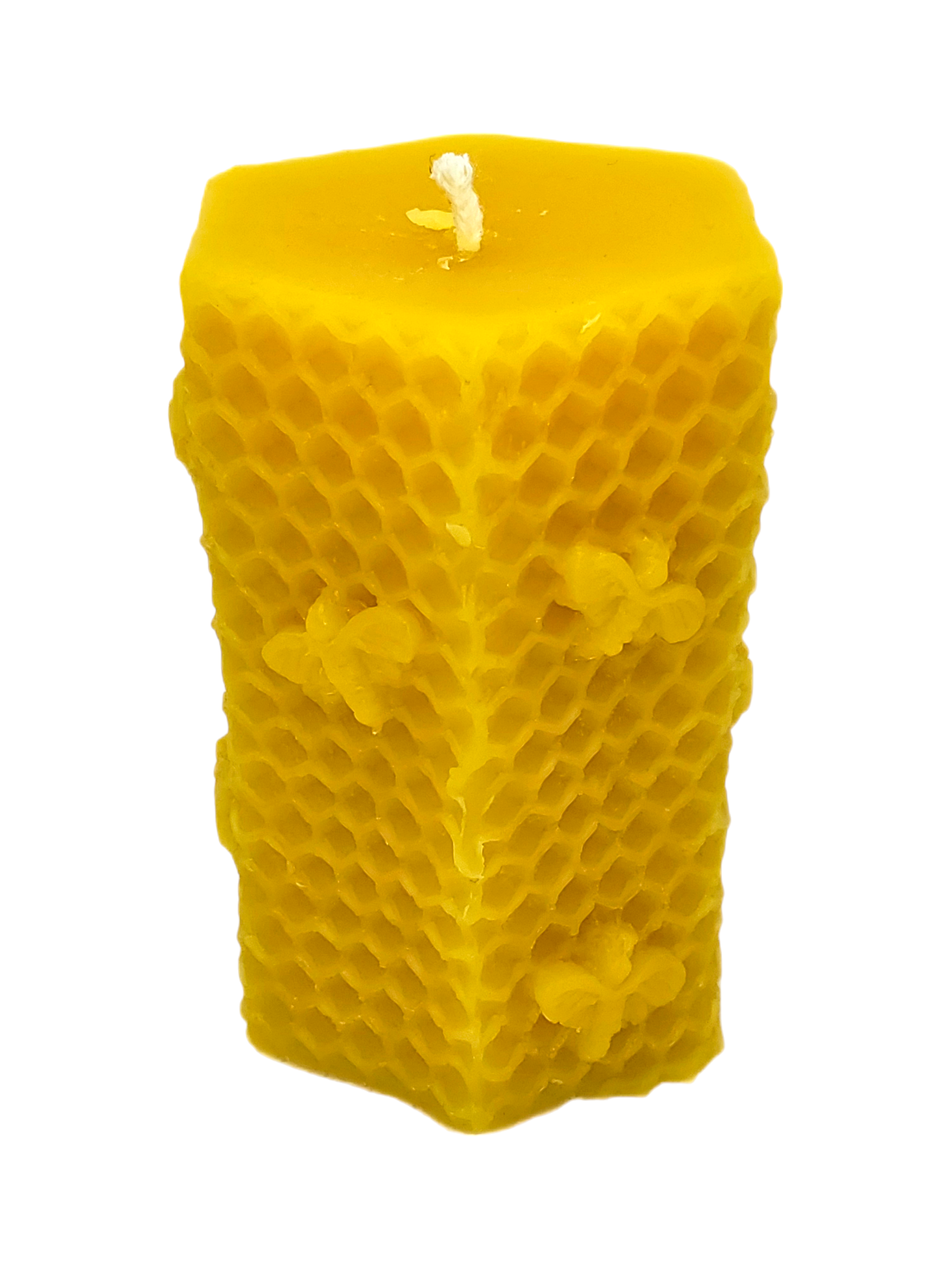 Cernunnos Farms - Wholesale Novelty Candle - Hexagon Beehive Pillar Candle2
