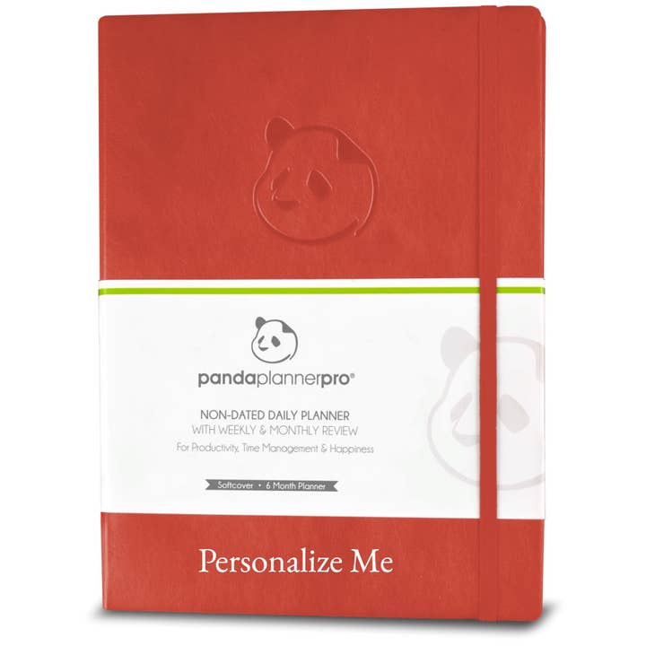 Panda Planner - Wholesale Planner - 6 Month Panda Pro Planners – Large Daily Planner in 3 Sections