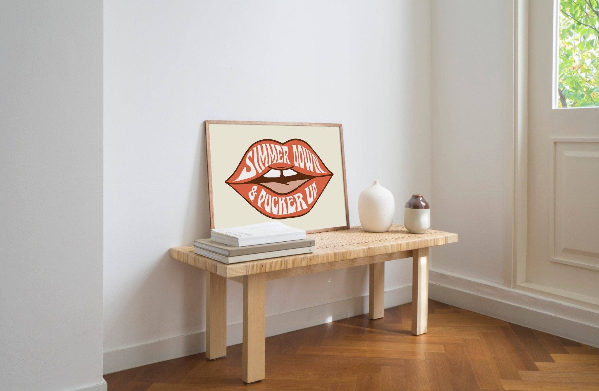 Moonshine Prints – wholesale Poster – Simmer Down & Pucker Up-affisch2