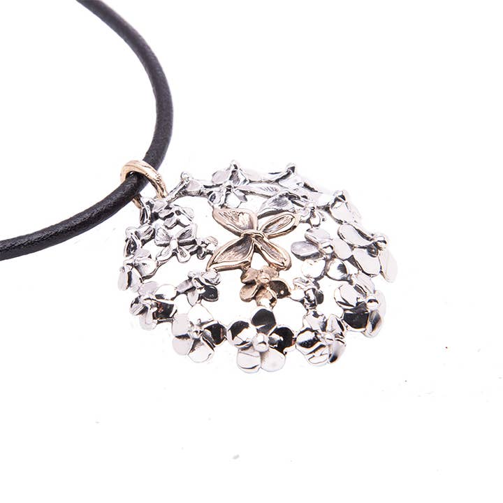 Nemoris Gioielli - Wholesale Pendant/Charm Necklace - Butterfly Bouquet Pendant