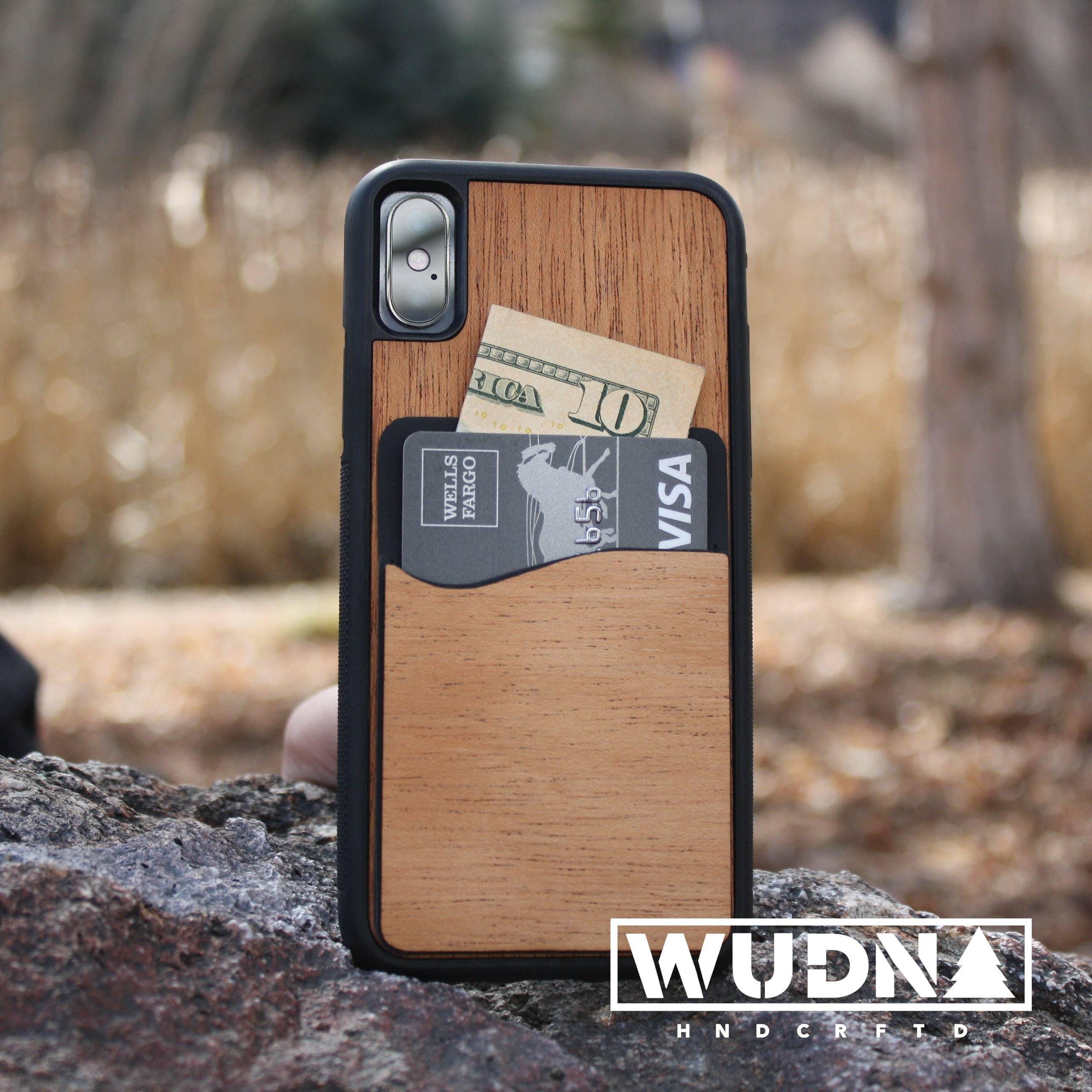 WUDN Handcrafted - Wholesale Phone Wallet - Unisex - Wooden Phone Wallet4