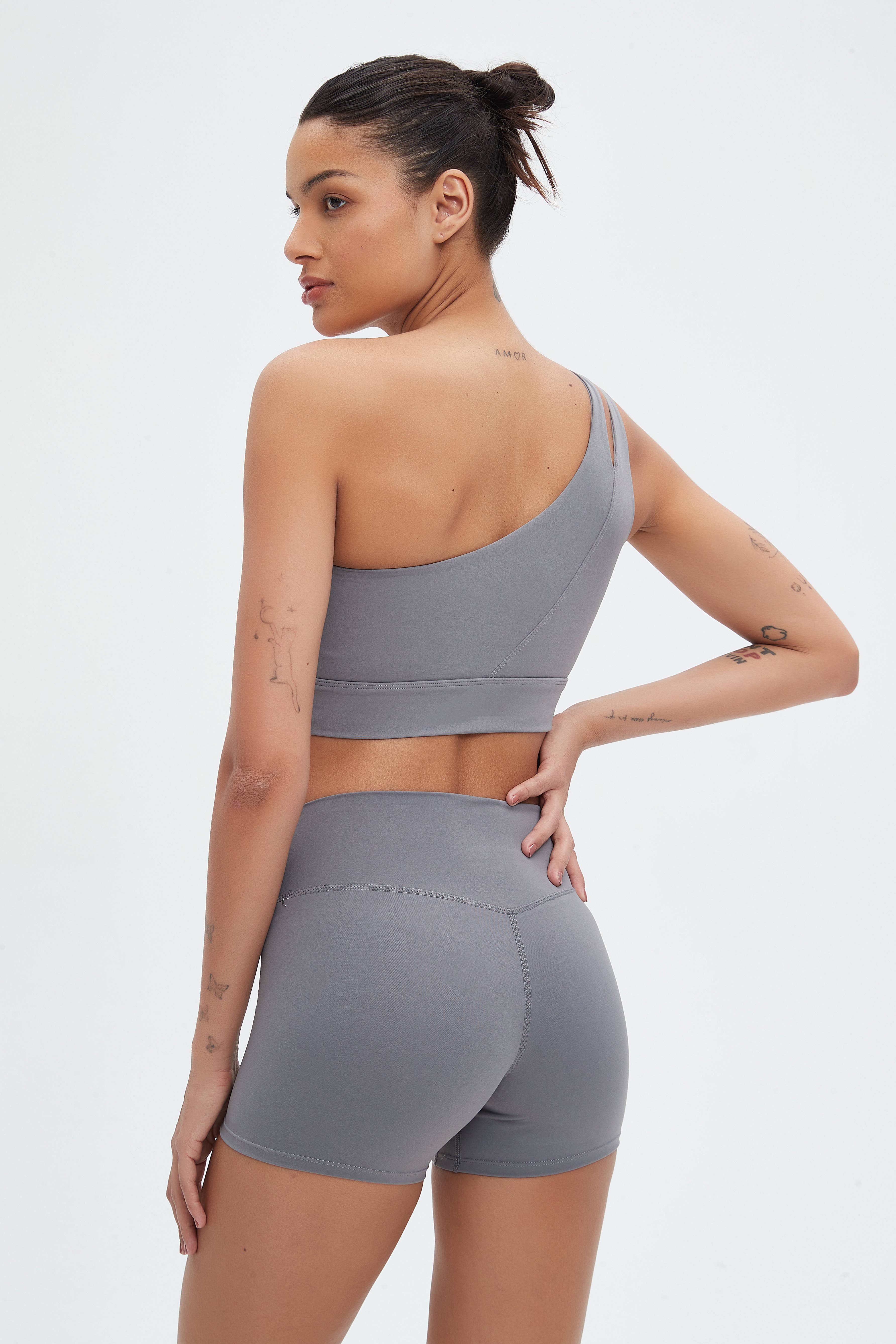 Mantra Active - Wholesale Athletic Shorts - Women's - Nikki SoftBalance™ High-Waisted Active Shorts9