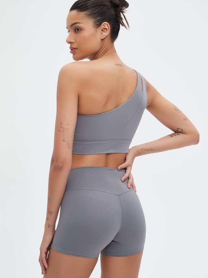 Mantra Active - Wholesale Athletic Shorts - Women's - Nikki SoftBalance™ High-Waisted Active Shorts9