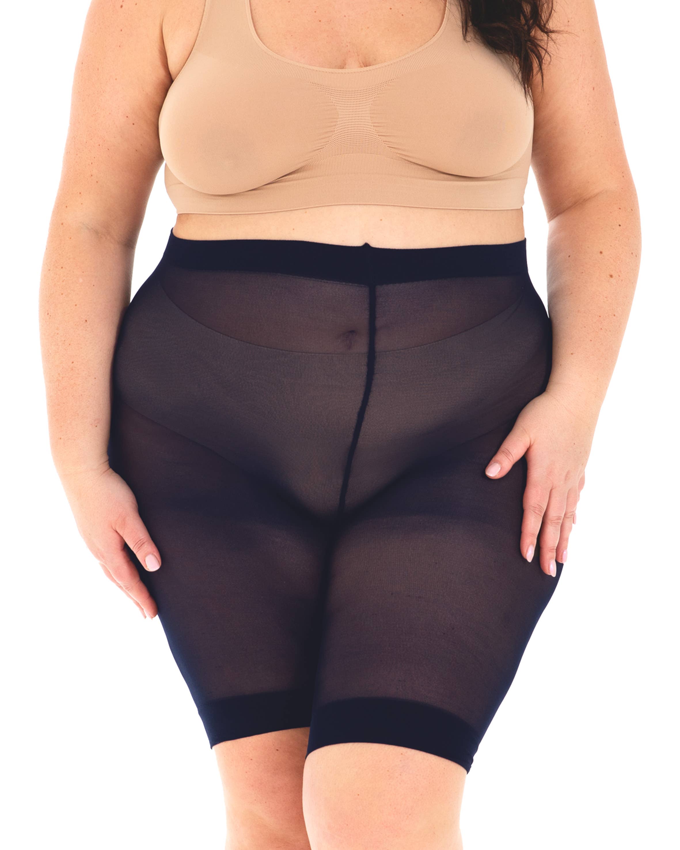Pamela Mann – Großhandel Shorts – Damen – 90 Denier Curvy Super Stretch Anti-Scheuer-Shorts3