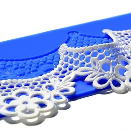 Molde de encaje de silicona: Ariel para venta al por mayor de Crystal Candy Unique Cake Decorations