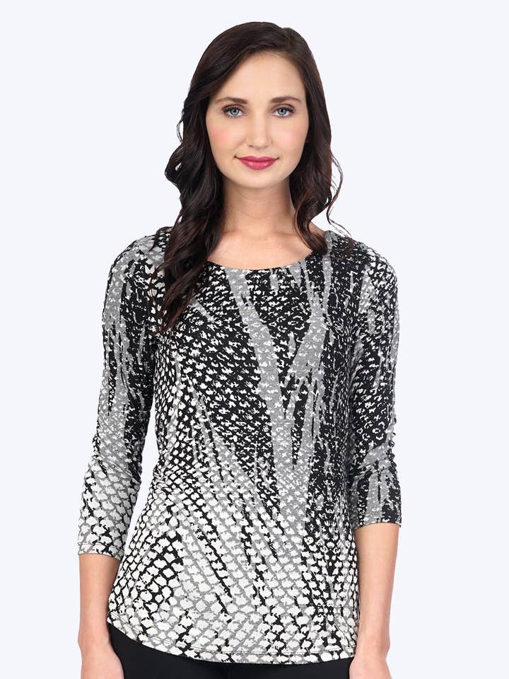 Coquil French Knit Ballet Tee - Final Sale for wholesale by Tianello