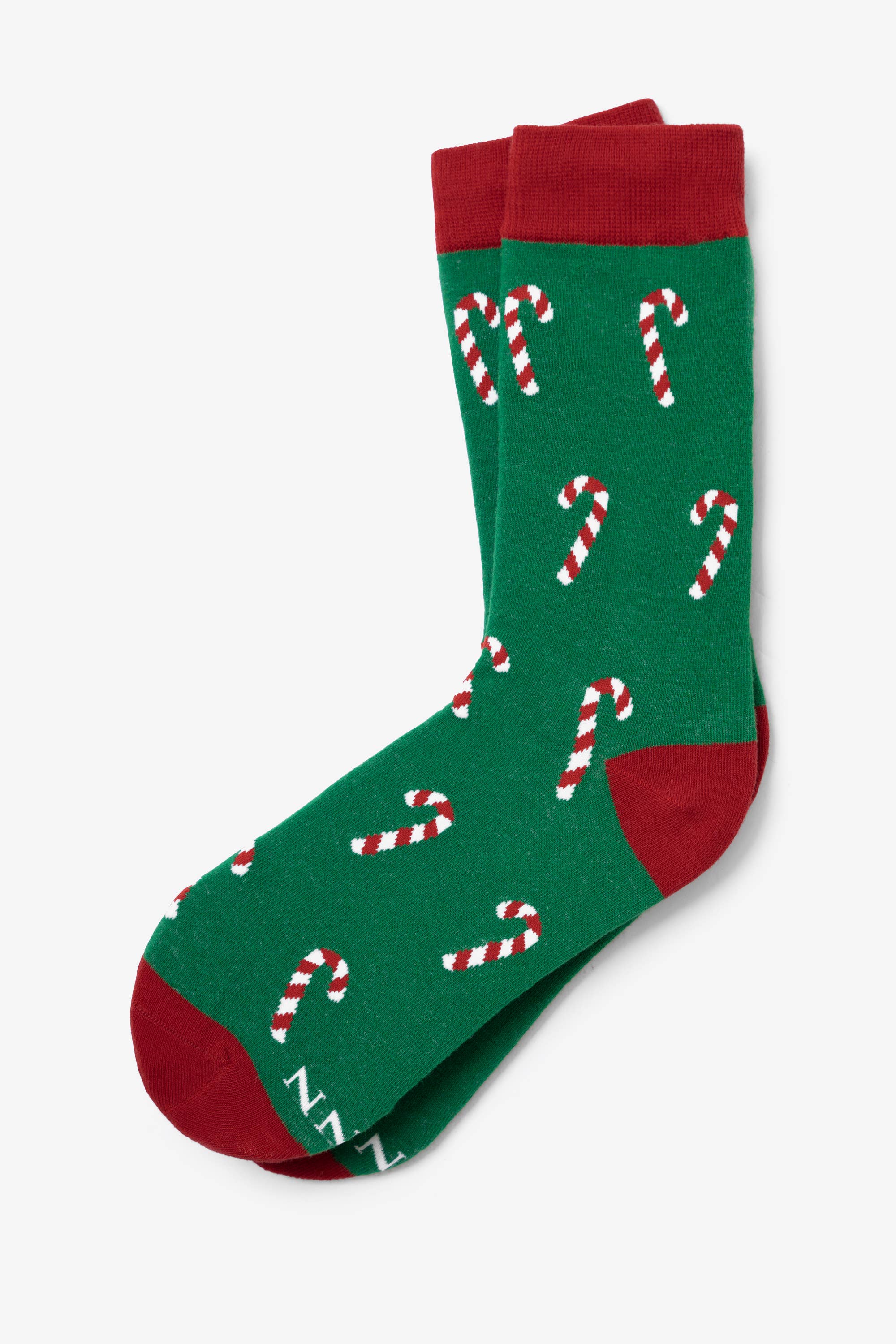 Alynn - Wholesale Socks - Unisex - Perpetual Peppermint Candy Cane Carded Cotton Sock by ALynn1