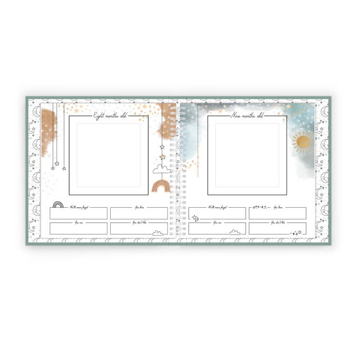 Lucy Darling - Wholesale Memory Book - Kids & Baby - Celestial Skies- Luxury Memory Book