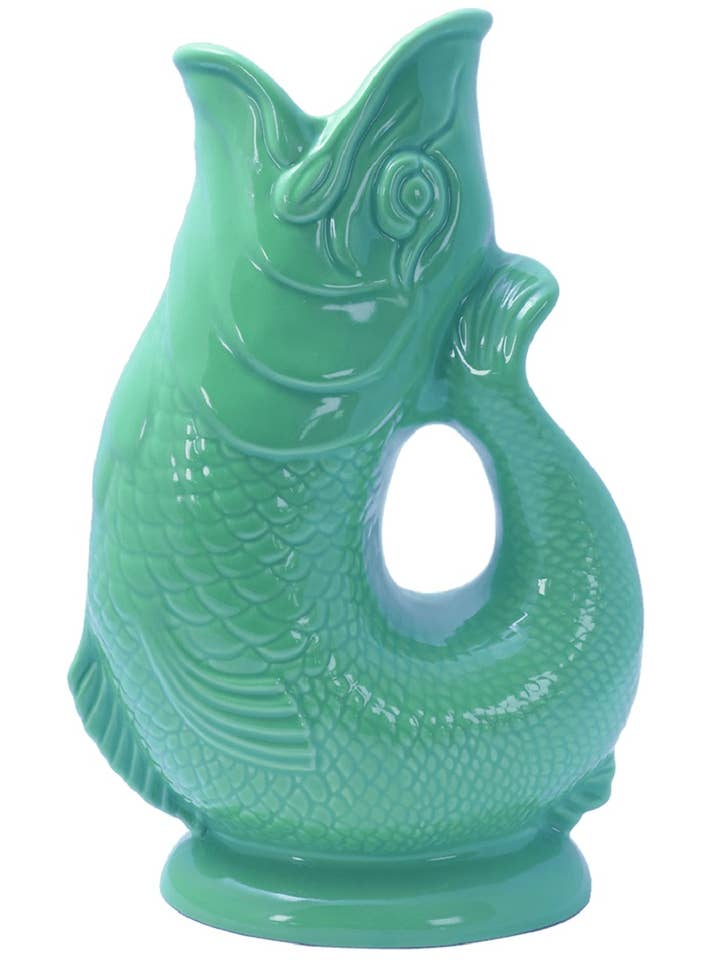 Pichet Gluggle Vert Mer pour la vente par The Original Gluggle Jug Factory