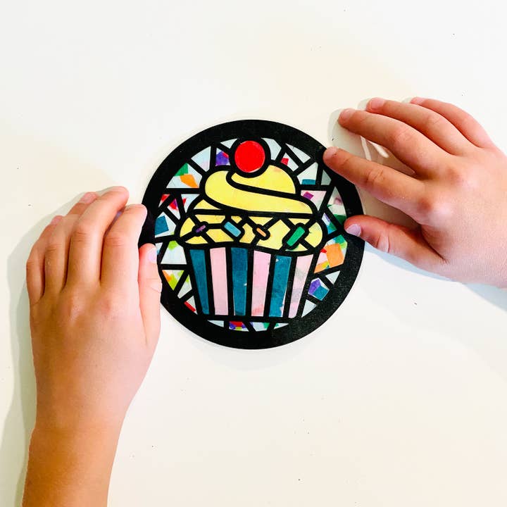 Punch of Color - Wholesale DIY Craft Kit - Kids - Menorah Suncatcher Kit3