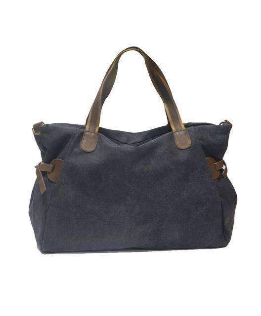 ZEDE PARIS - Wholesale Weekender Bag - Women's - SAINT-LAZARE - Weekend travel sports bag in canvas and leather41