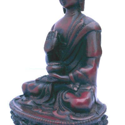 Bouddha méditant, aspect bois, RB-960R pour la vente par Dorjebajra Tibet Shop