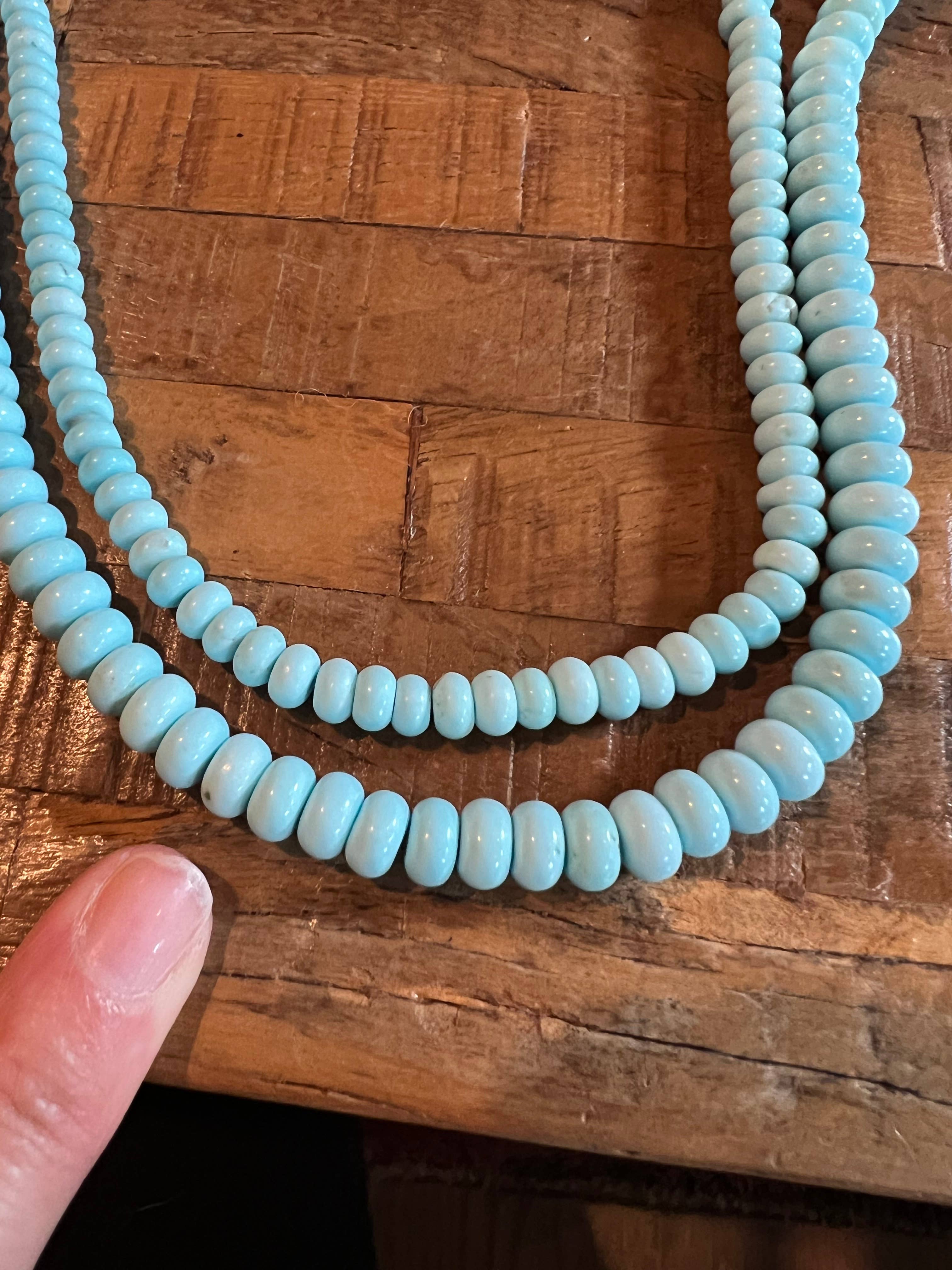Sonya Renee Jewelry - Wholesale Beaded/Pearl Necklace - Lilly Gemstone Bead Necklace multi-color 8mm opals jade 91