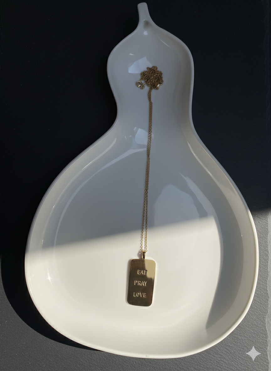 Flora Jane Paris - Wholesale Individual Charm/Pendant - Engraved brass TALISMAN0