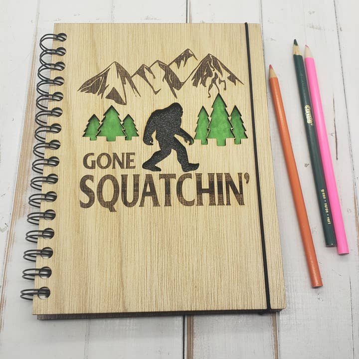 Gone Squatchin Mini-Skizzenbuch für den Großhandel von Genesis 3D