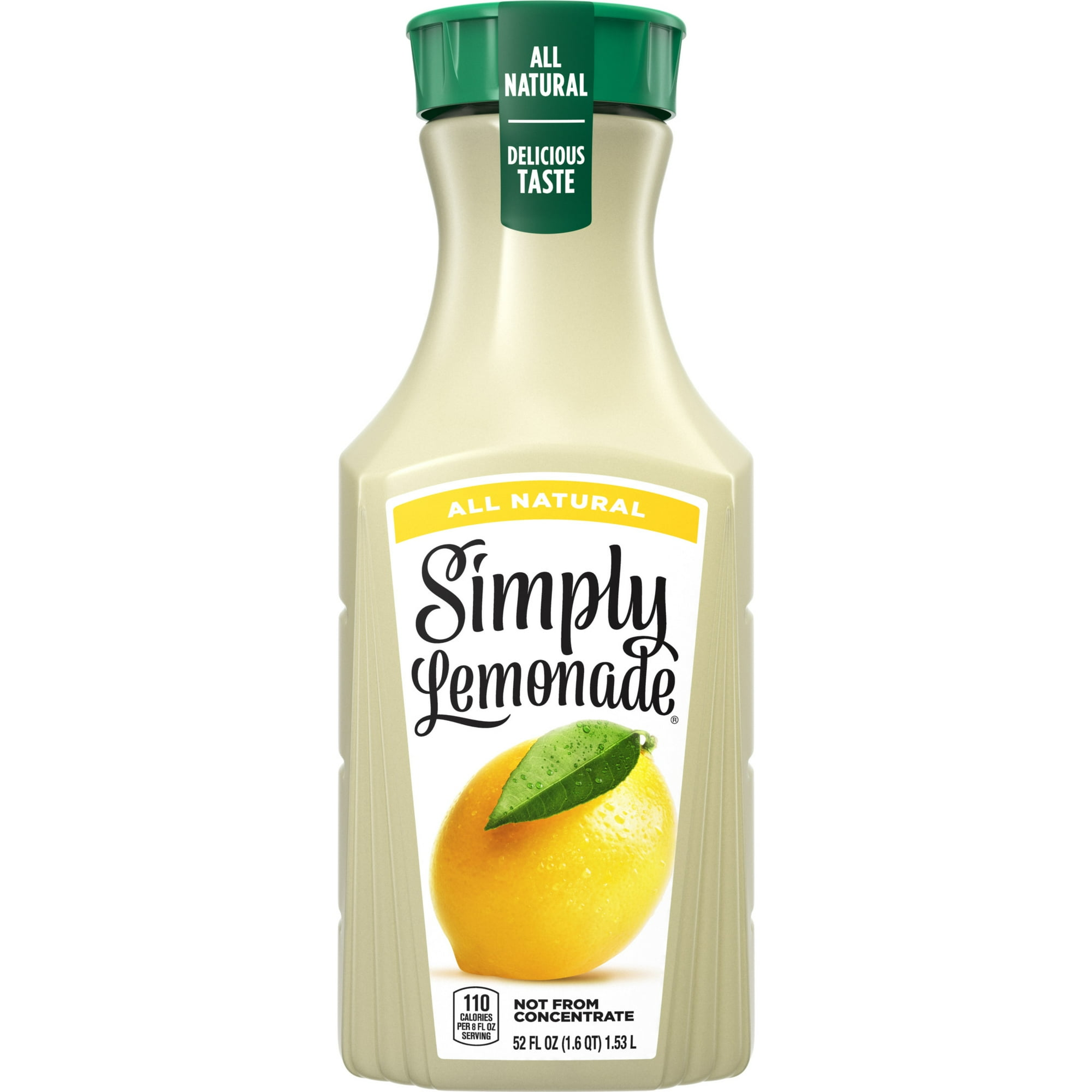 EcoQuality - Wholesale Fruit Juice - 52oz Simply Lemonade Juice 6 Pack Fresh Squeezed Citrus Beverage0