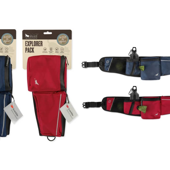 P.L.A.Y. Pet Lifestyle and You - Wholesale Pet Treat Bag - Dog - Scout & About Explorer Pack2