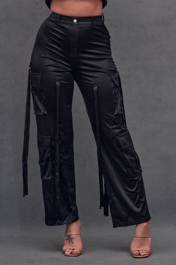 WFFS – wholesale Pants – Women's – Satin Cargo Pant4
