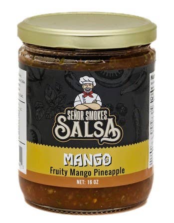 Senor Smoke Salsa - Wholesale Salsa - Mango Salsa - Fruity Mango Pineapple1