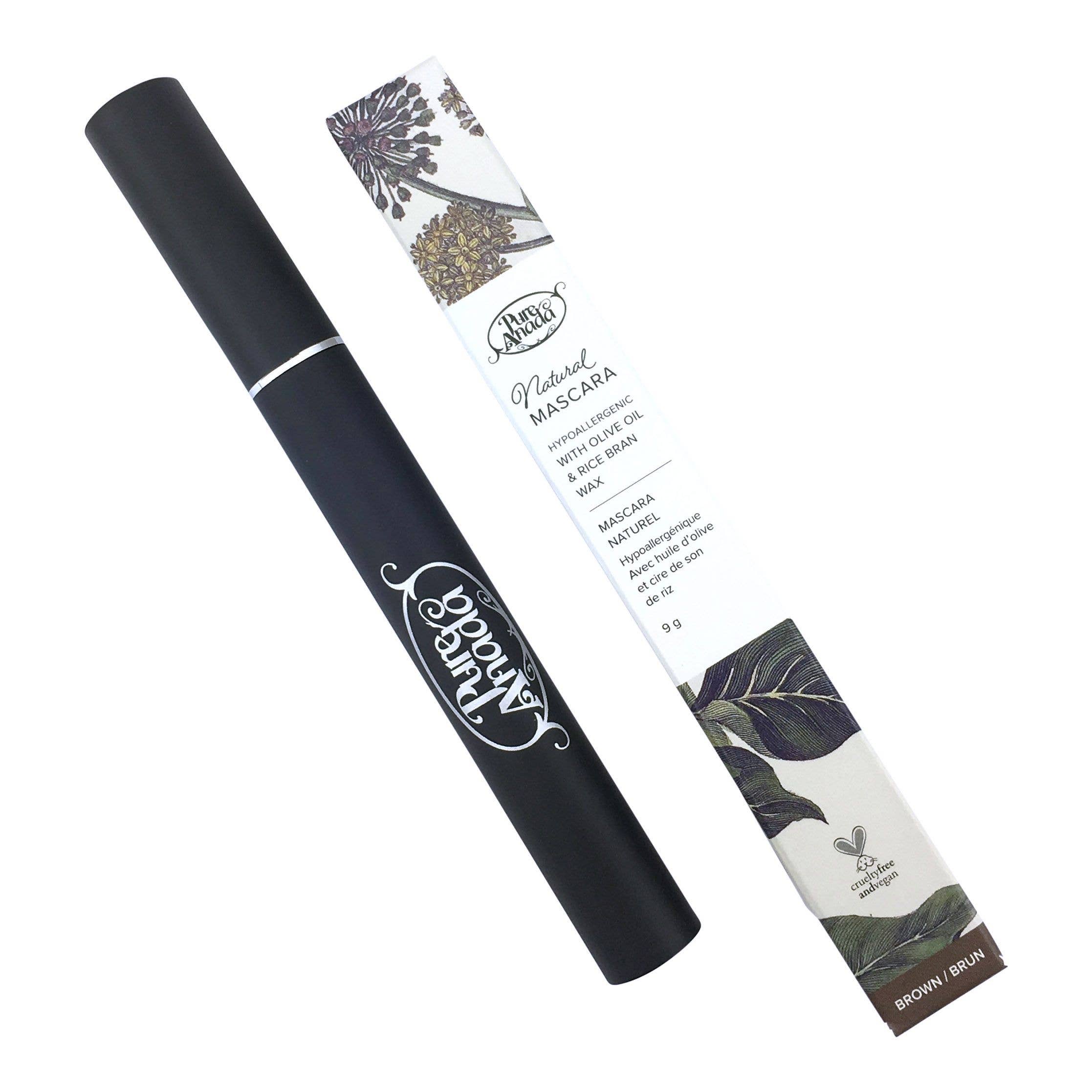 Pure Anada Natural Cosmetics - Wholesale Mascara - Brown Mascara1