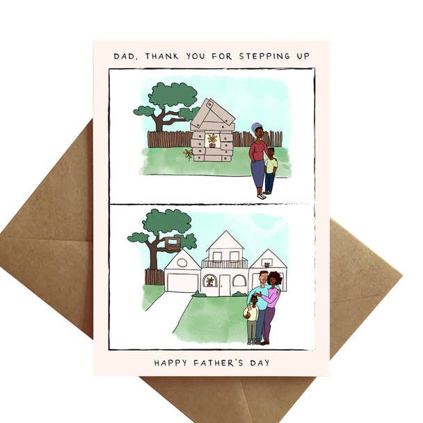 Thanks for Stepping Up Card for wholesale by By Ms James