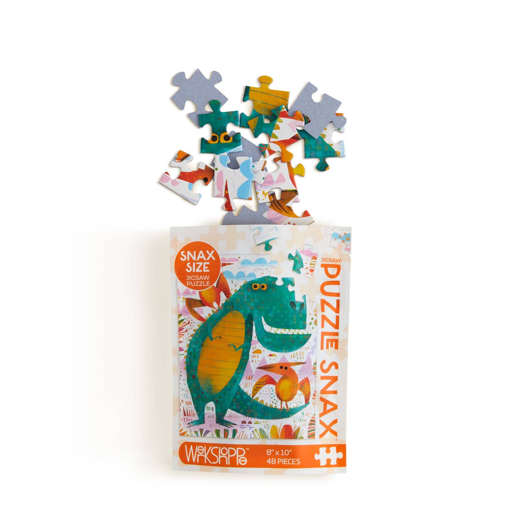 WerkShoppe - Wholesale Puzzle - Kids - T-Rex and Friends 48 Piece Jigsaw Puzzle Snax4