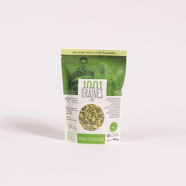 Spalterbsen 400g für den Großhandel von 1001 GRAINES