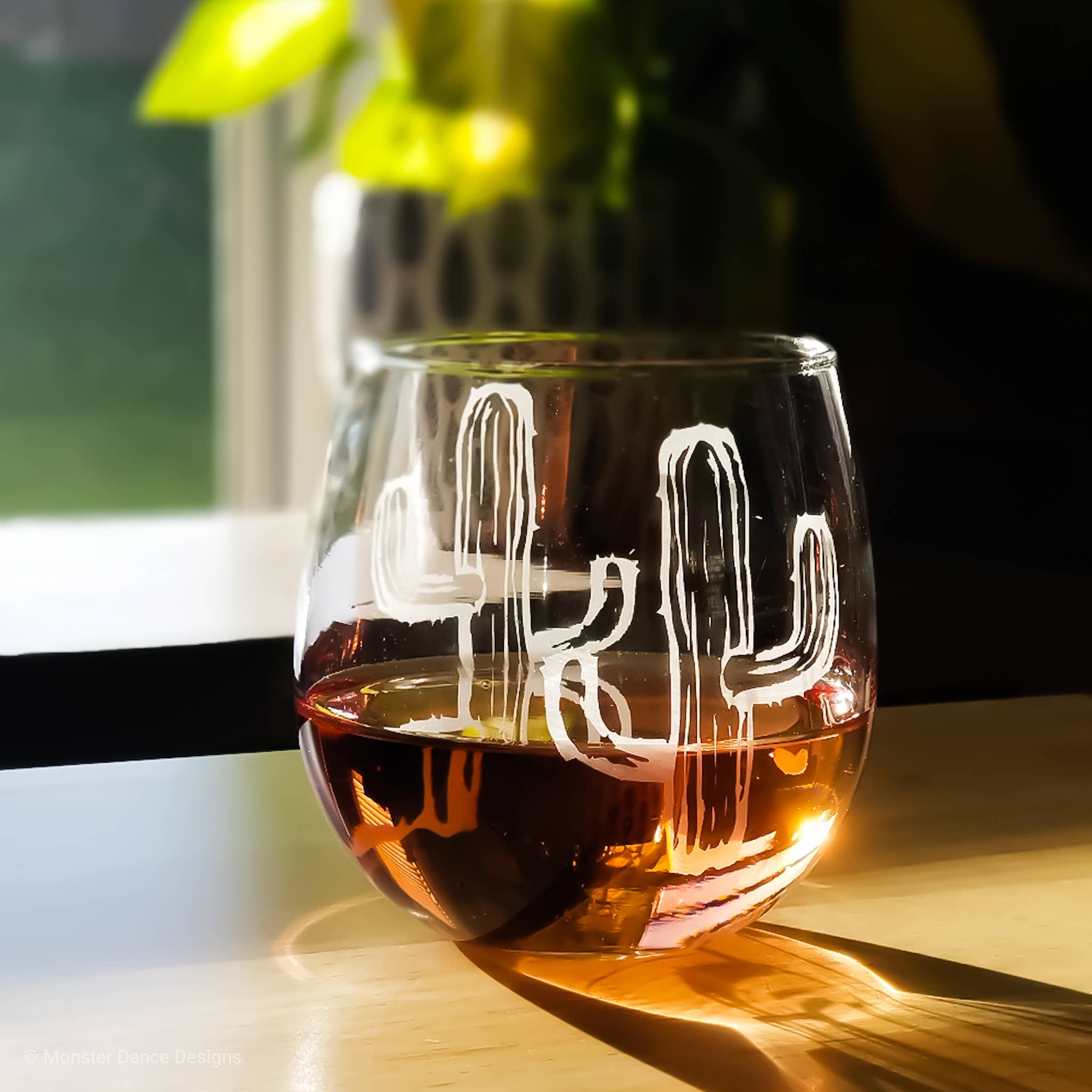 Monster Dance Designs - Vendita all'ingrosso Bicchieri da vino - Cactus - Bicchiere da vino1