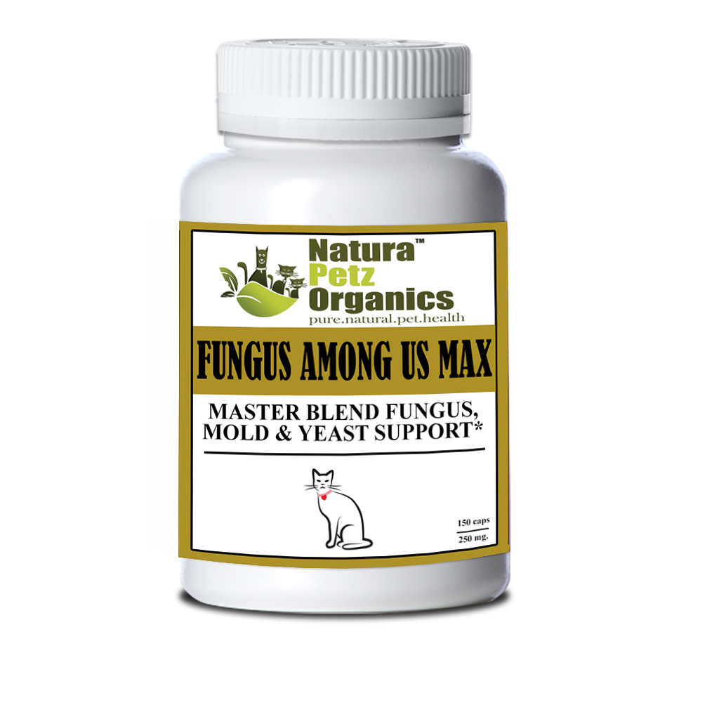 Natura Petz Organics - Venta al por mayor Suplemento - Gatos y perros - Fungus Among Us Max Master Blend, ayuda a los hongos, el moho y la levadura* Perros y gatos4