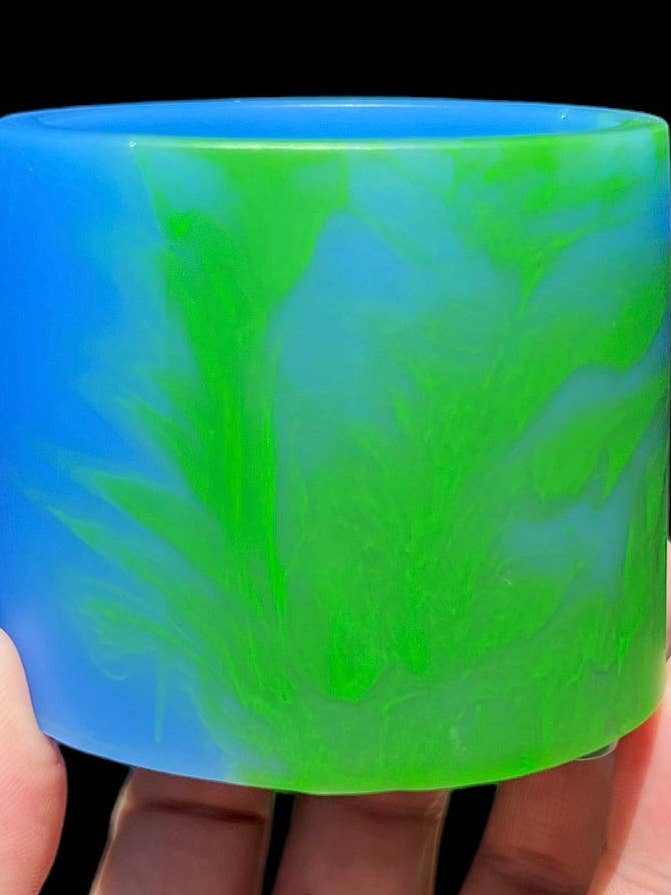 Mini plantenpot - Saffierblauw | Lime voor wholesale door Terrestrial