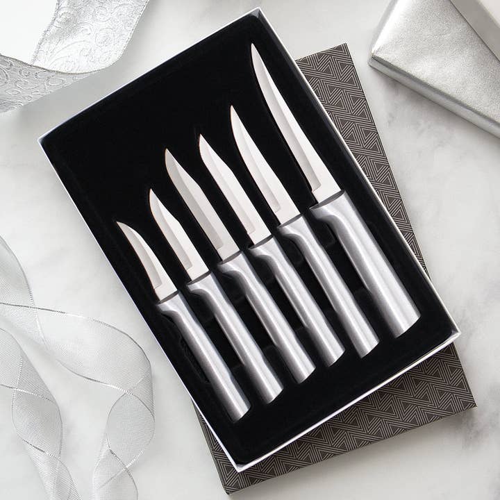 Silver All-Star Paring Gift Set for wholesale by Rada Cutlery