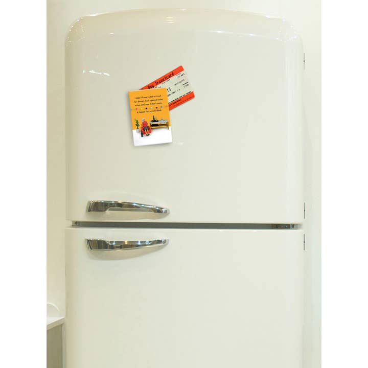 Brainbox Candy – wholesale Magnet – Funny Fridge Magnet - Opened The Wine1