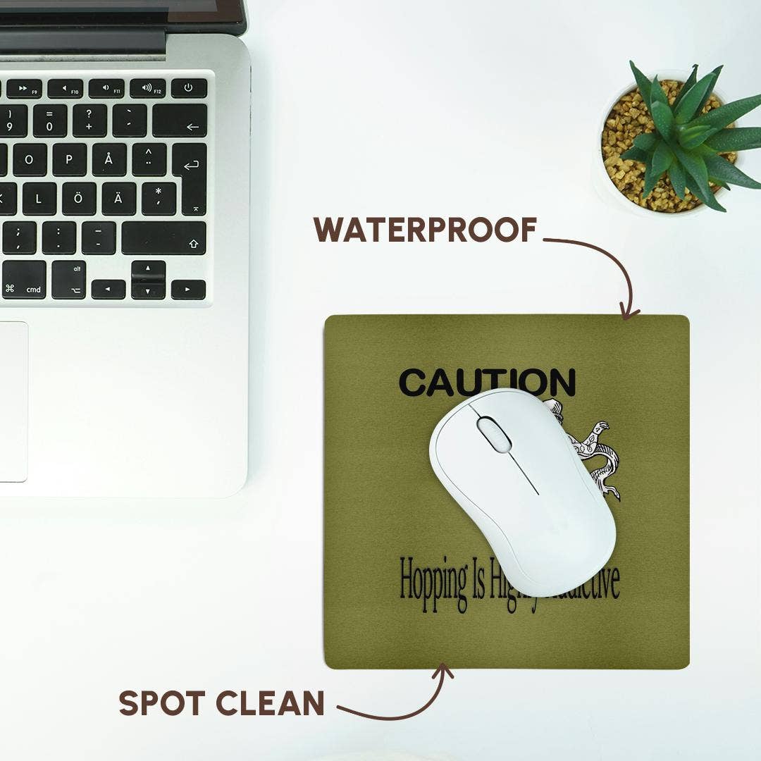 3dRose - Vendita all'ingrosso Tappetino per mouse - 3dRose, Attenzione Saltare È Altamente Additivo Con Ballerino di Morris di Mezza Età, Tappetino per Mouse6